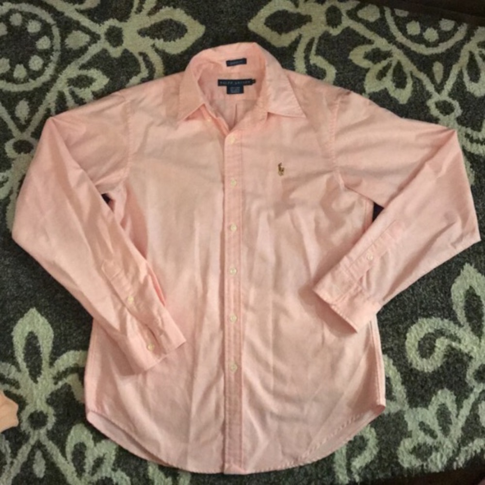 Women’s Ralph Lauren button up, long sleeve size 8